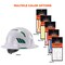 Ergodyne Reflective Hard Hat with Safety Helmet Sticker Kit, Green 8961 - alternate 4
